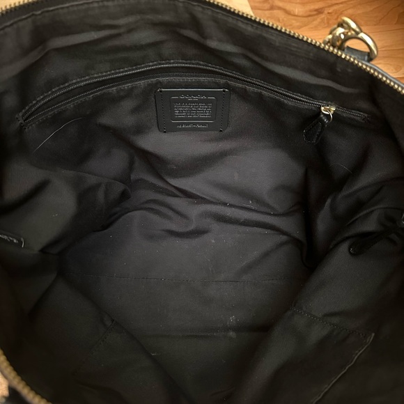 Coach Shoulder Purse - Black - Picture 2 of 7